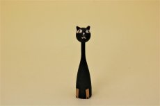 画像2: Gunnar Ander Wood Object/グンナー・アンダー オブジェ 黒猫のっぽ (2)