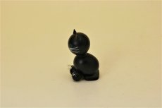 画像3: Gunnar Ander Wood Object/グンナー・アンダー オブジェ 黒チビねこ (3)