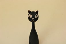 画像6: Gunnar Ander Wood Object/グンナー・アンダー オブジェ 黒猫のっぽ (6)