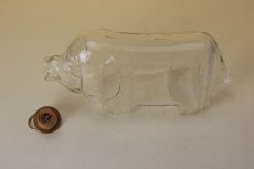 画像12: Royal Krona Lisa Larson Dog decanter/クリスタル デカンタ  犬のガラス瓶 (12)