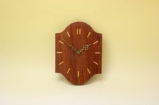 画像1: SWEDEN DESIGN Teak wall clock/チーク 掛け時計 (1)