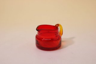 コスタボダ・ホグラン」の手作りガラス製ビンテージ灰皿3色セット