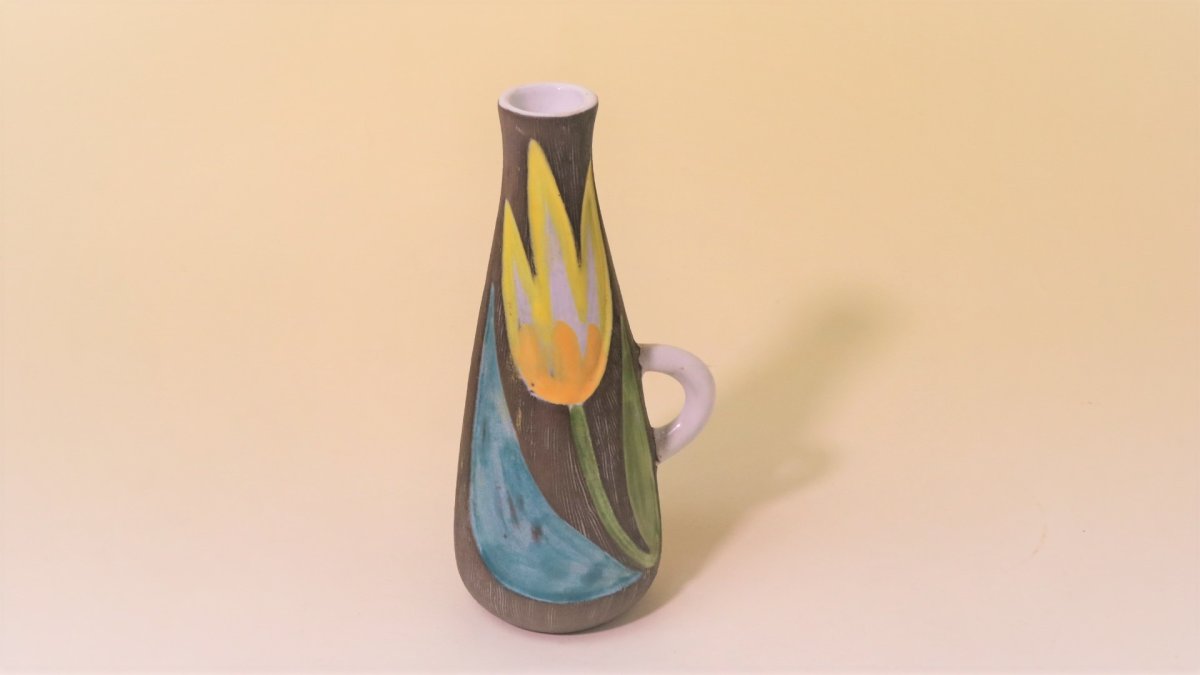 画像2: Upsala Ekeby Mari Simmulson/マリー・シミュルソン フラワーベース (2)