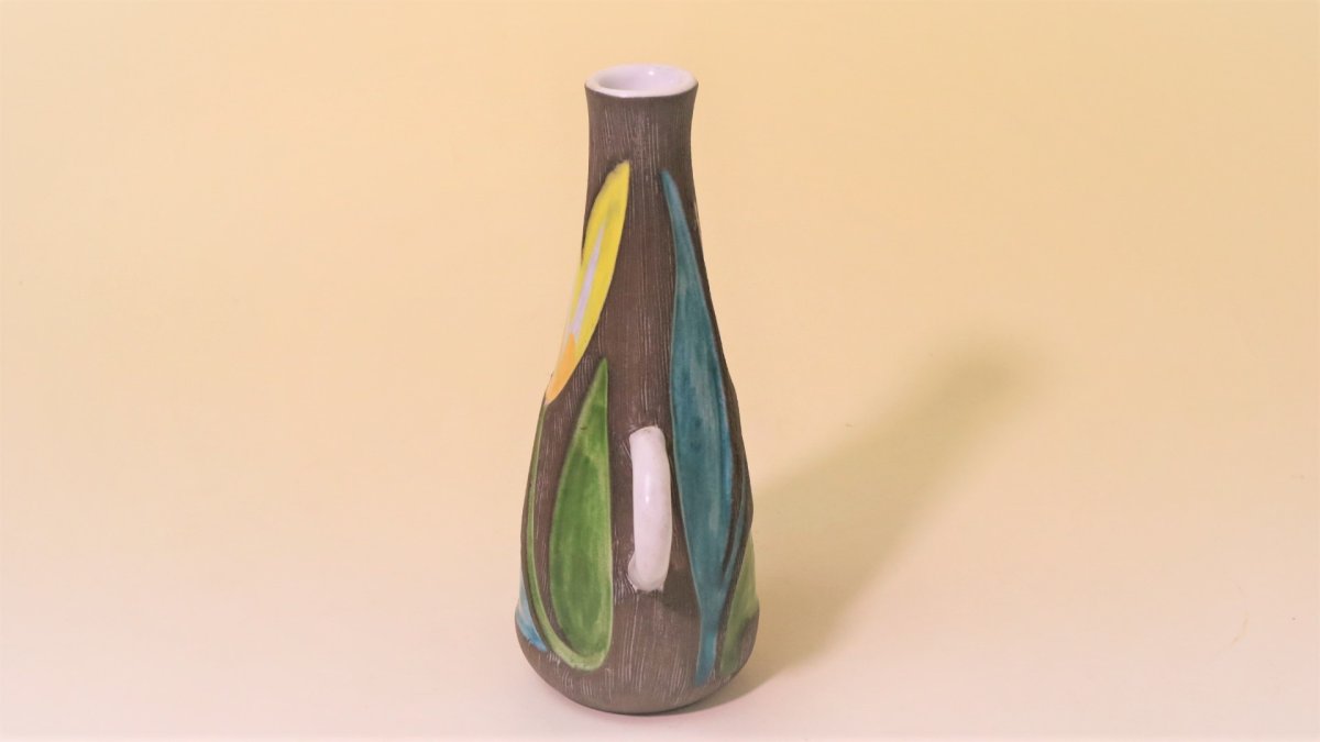 画像4: Upsala Ekeby Mari Simmulson/マリー・シミュルソン フラワーベース (4)