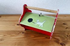 画像3: ミニソーイングボックス/裁縫箱 (3)