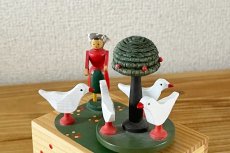 画像11: Echte erzgebirgische handarbeit/エルツゲビルゲ ヴェルナー 手回しオルゴール (11)