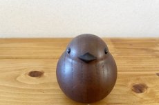 画像16: Novoform Sparrows Family/ノヴァフォーム スズメの親子(スモーク) (16)