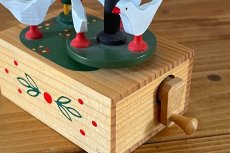 画像10: Echte erzgebirgische handarbeit/エルツゲビルゲ ヴェルナー 手回しオルゴール (10)