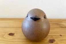 画像13: Novoform Sparrows Family/ノヴァフォーム スズメの親子(スモーク) (13)