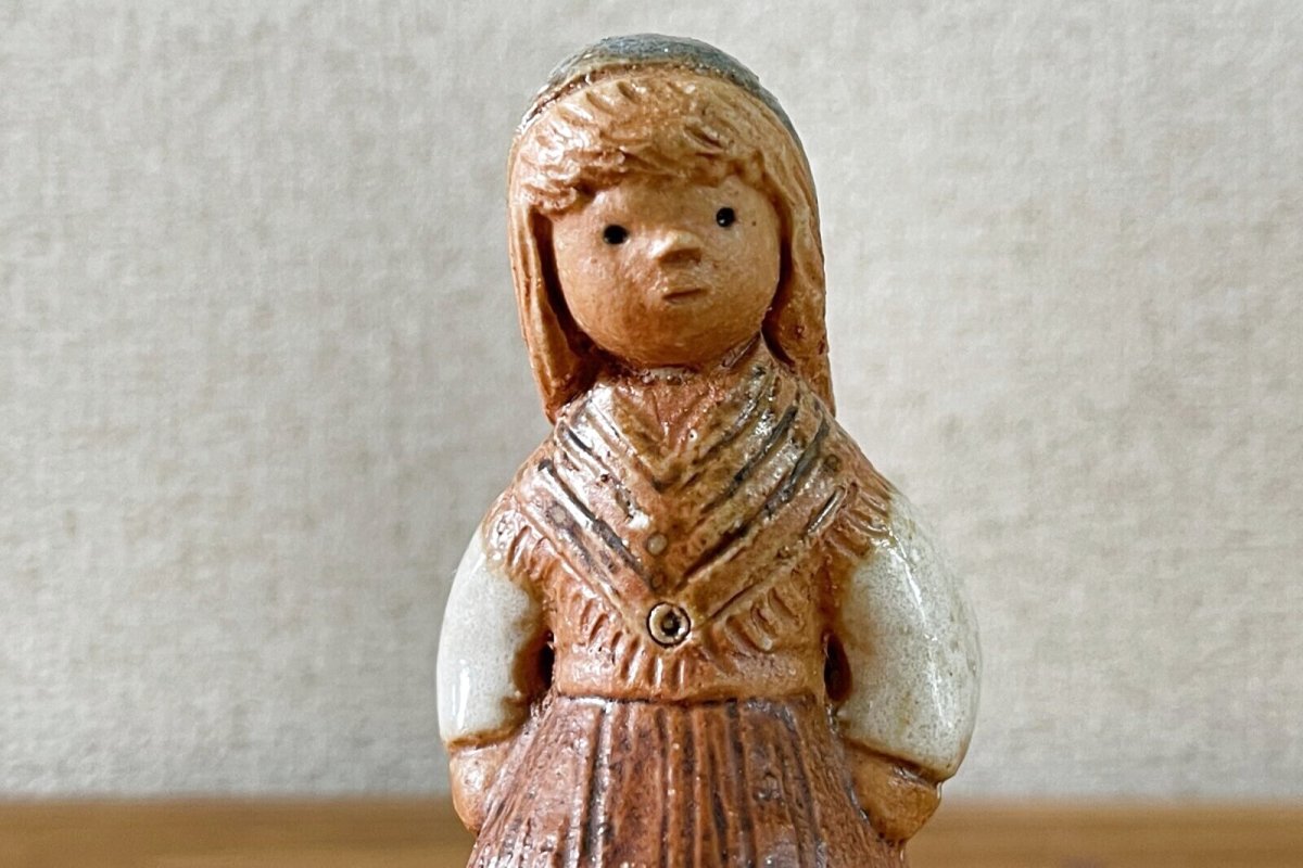 画像6: Rutebo keramik Lisskulla/ルーテボ 女の子 (6)