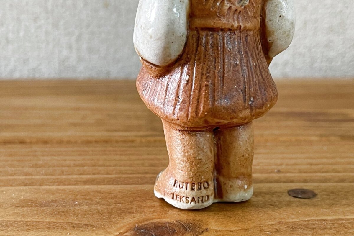画像7: Rutebo keramik Lisskulla/ルーテボ 女の子 (7)