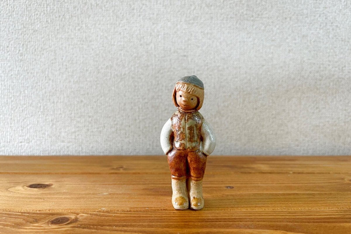 画像1: Rutebo keramik pojke/ルーテボ 男の子 (1)