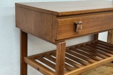 画像2: 北欧ヴィンテージ家具/チークデスク (2)