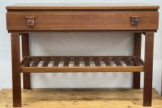 画像1: 北欧ヴィンテージ家具/チークデスク (1)