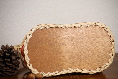 画像3: 北欧持ち手つき籐のかご