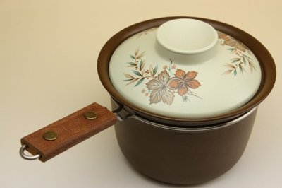 画像1: ＦiggjoフィッギオNORGEノルゲ/陶器の片手鍋