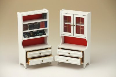 画像2: ドールハウス　ミニチュア/bookシェルフセット111