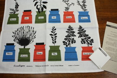 画像2: 北欧 Almedahlsアルメダールス/キッチンクロス Herb