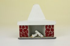 画像1: ミニチュア家具　Lundbyドールハウス/暖炉 (1)