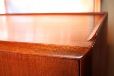 画像1: 北欧ヴィンテージ家具/北欧デザイン　ローサイドボード/Credenza　Craftsmanship　Mk　Teak　