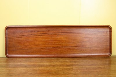 画像2: 北欧　チークトレイ