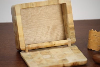 画像3: 北欧手作り　ねずの木の木箱　（Ｍ）