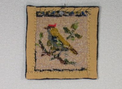 画像3: ツヴィスト刺繍タペストリー　鳥　Ｙ