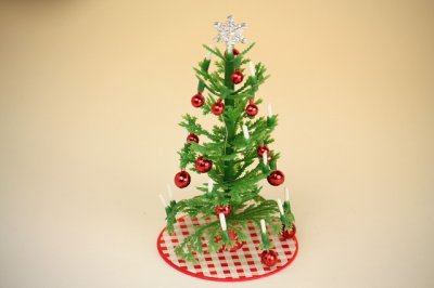 画像2: ドールハウス　ミニチュア/クリスマスツリー