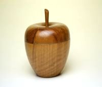 リンゴの木箱