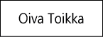 Oiva Toikka/オイヴァ・トイッカ