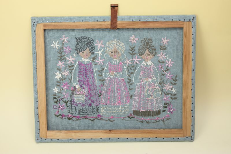値引きする 刺繍絵画 タペストリー アンティーク - htii.edu.kz