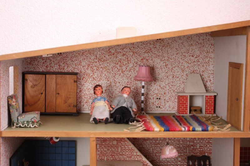 北欧アンティーク ドールハウス/Denmark（家具付き） -ミニチュア家具の通販| 北欧、coco varie