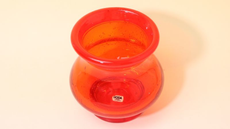 Erik Hoglund Glass Vase/エリック・ホグラン ガラスベース 北欧ガラスcoco varie